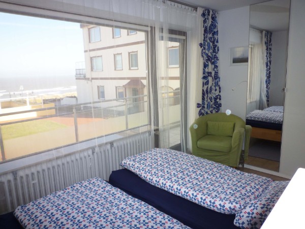 Wangerooge Ferienwohnung,23, 2 Schlafzimmer